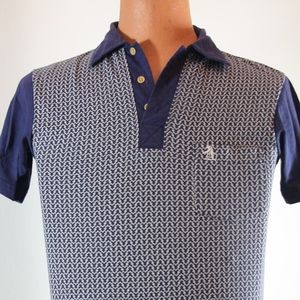 PENGUIN Vintage Woven Short Sleeved Polo Shirt